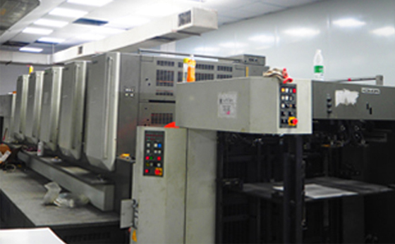 小森五色對開印刷機